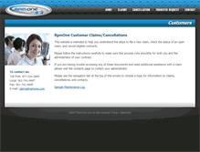 Tablet Screenshot of claims.rpmone.com